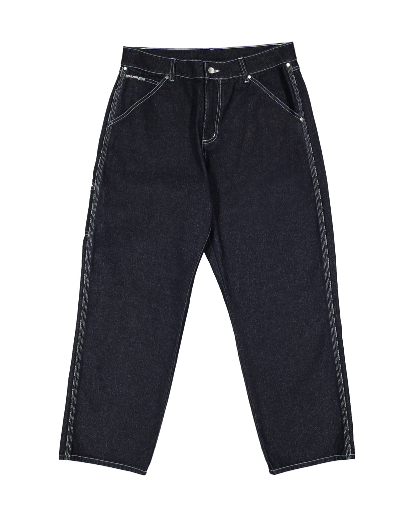 Mens Spec 73 Chrome Baggy Denim Pants
