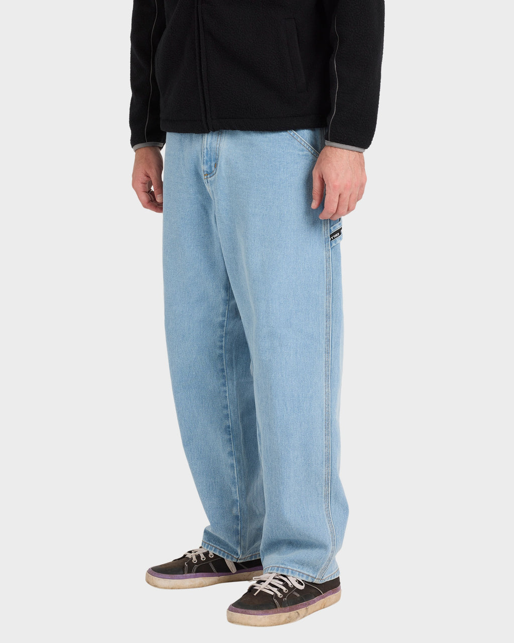Mens Smoko Baggy Denim Jeans