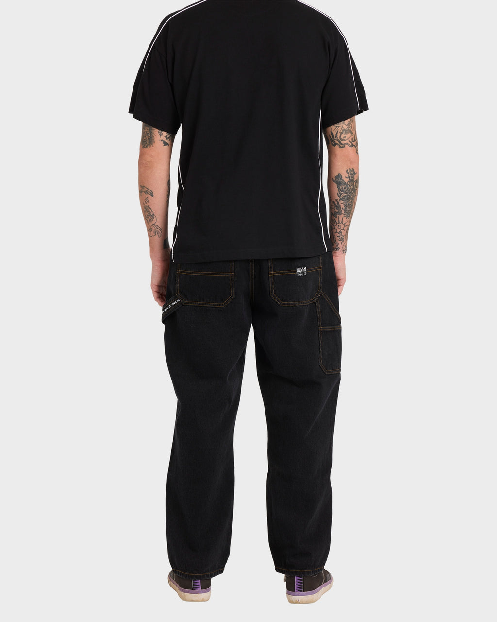 Mens Smoko Baggy Denim Jeans