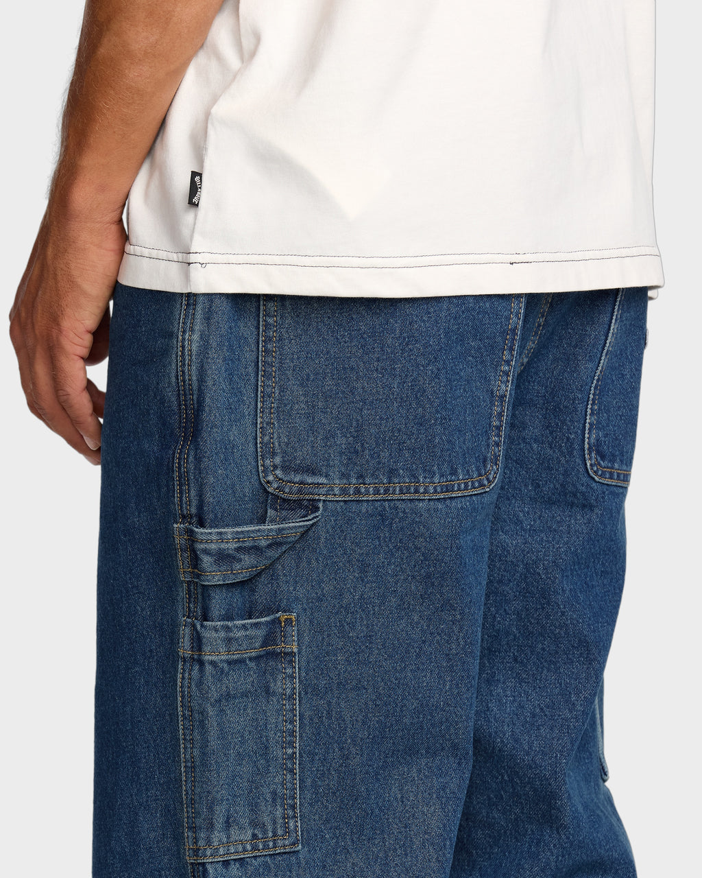 Mens Bad Dog Elastic Waist Pants