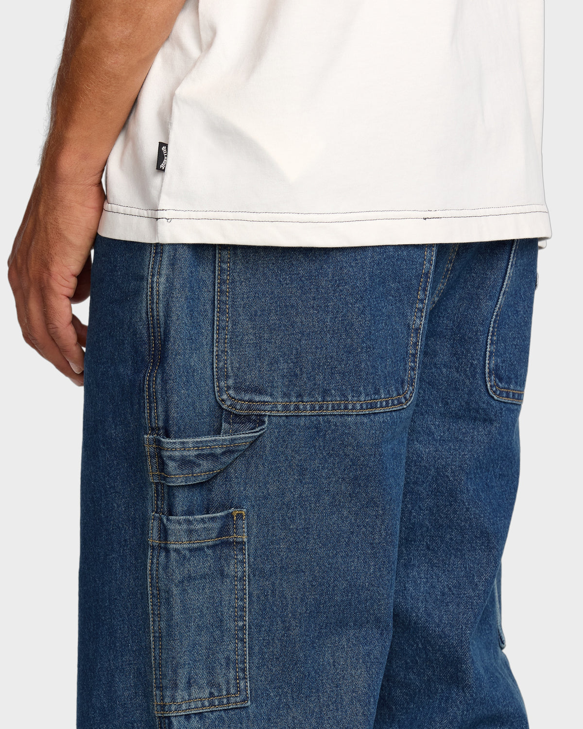 Mens Bad Dog Elastic Waist Pants