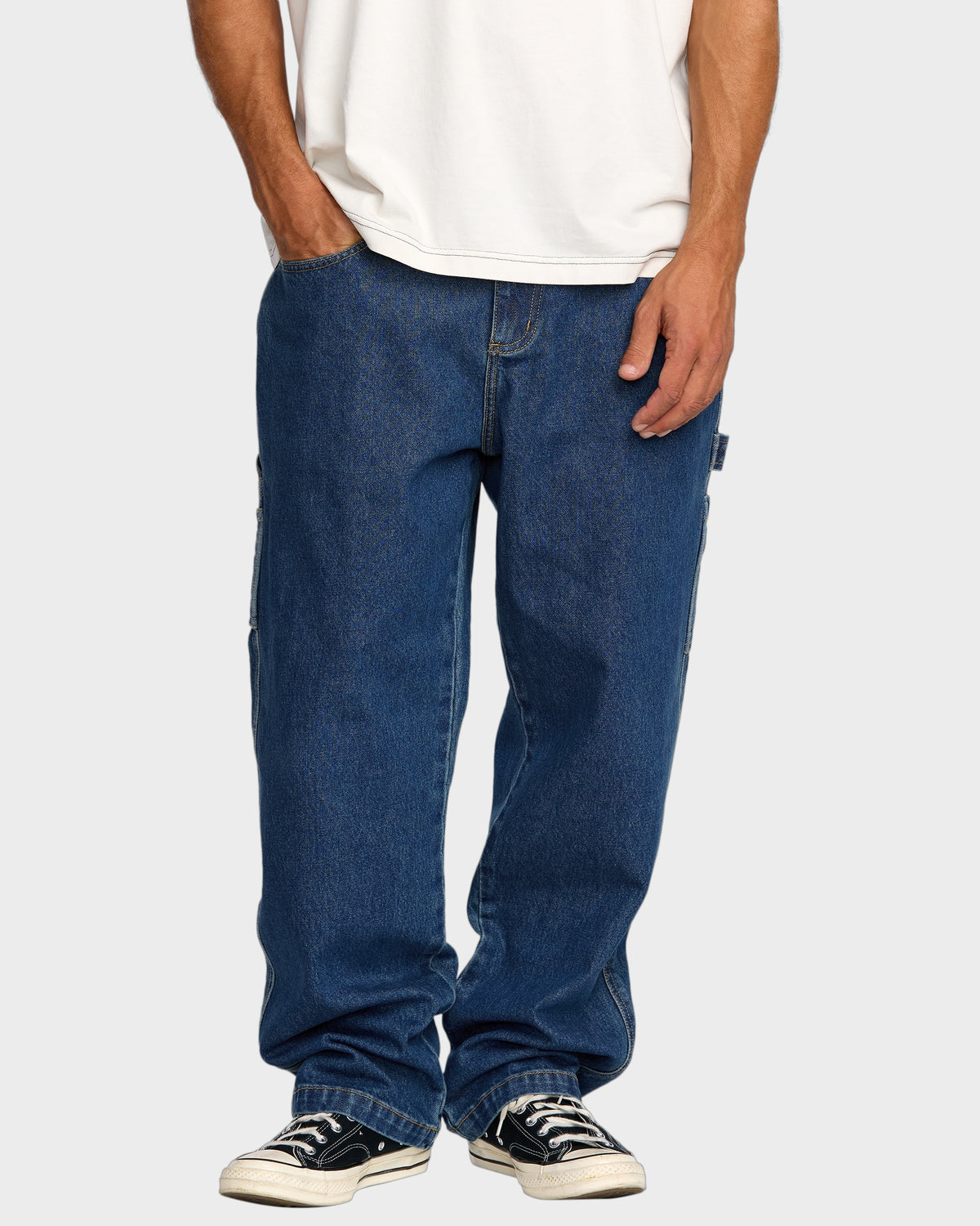 Mens Bad Dog Elastic Waist Pants