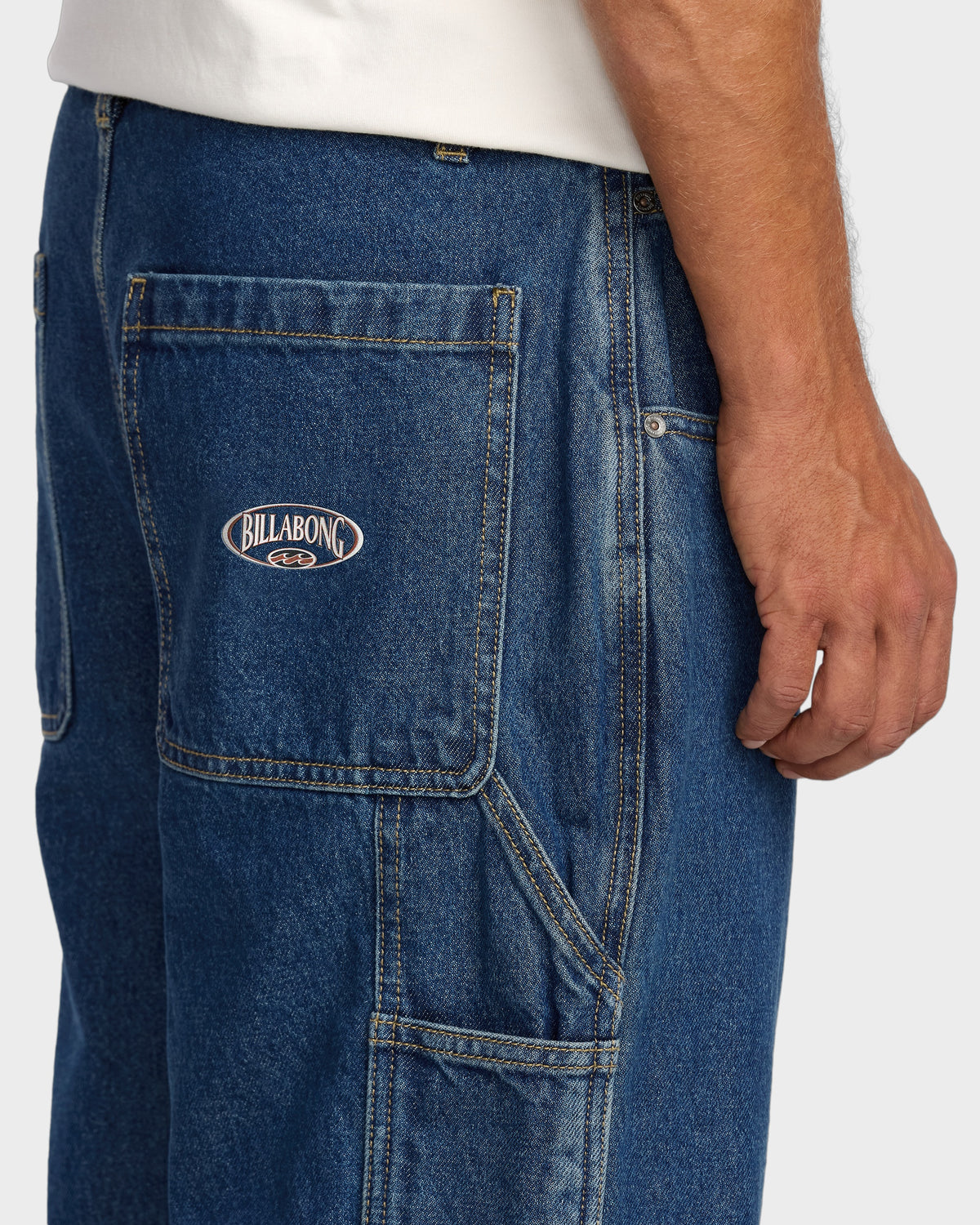 Mens Bad Dog Elastic Waist Pants