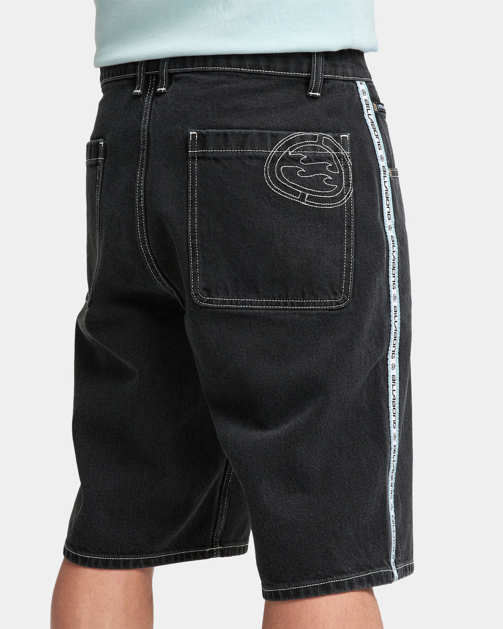 Mens Spec 73 Signals Baggy Fit Denim Shorts