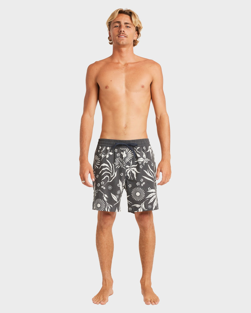 Mens Good Times Layback Swim Shorts