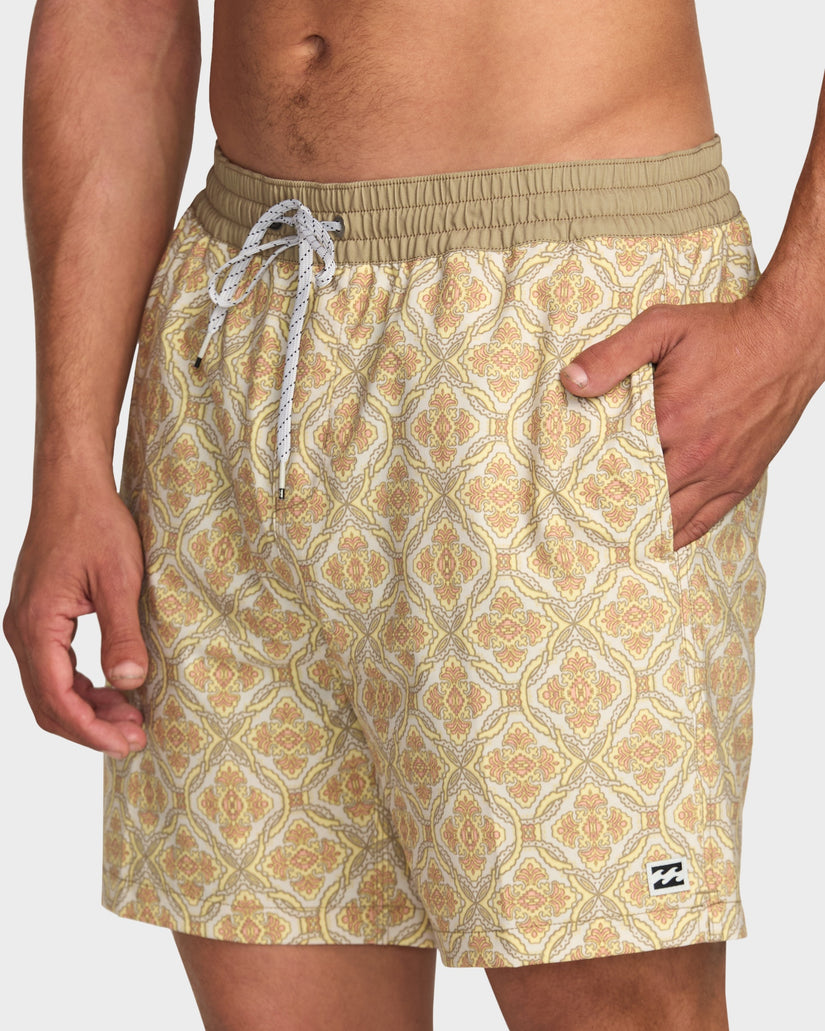 Mens Good Times Layback 16" Swim Shorts