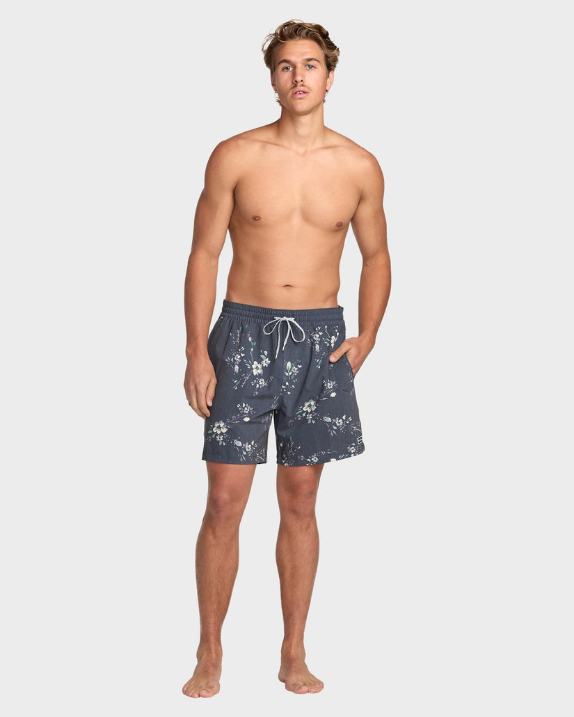 Mens Good Times Layback 16" Swim Shorts