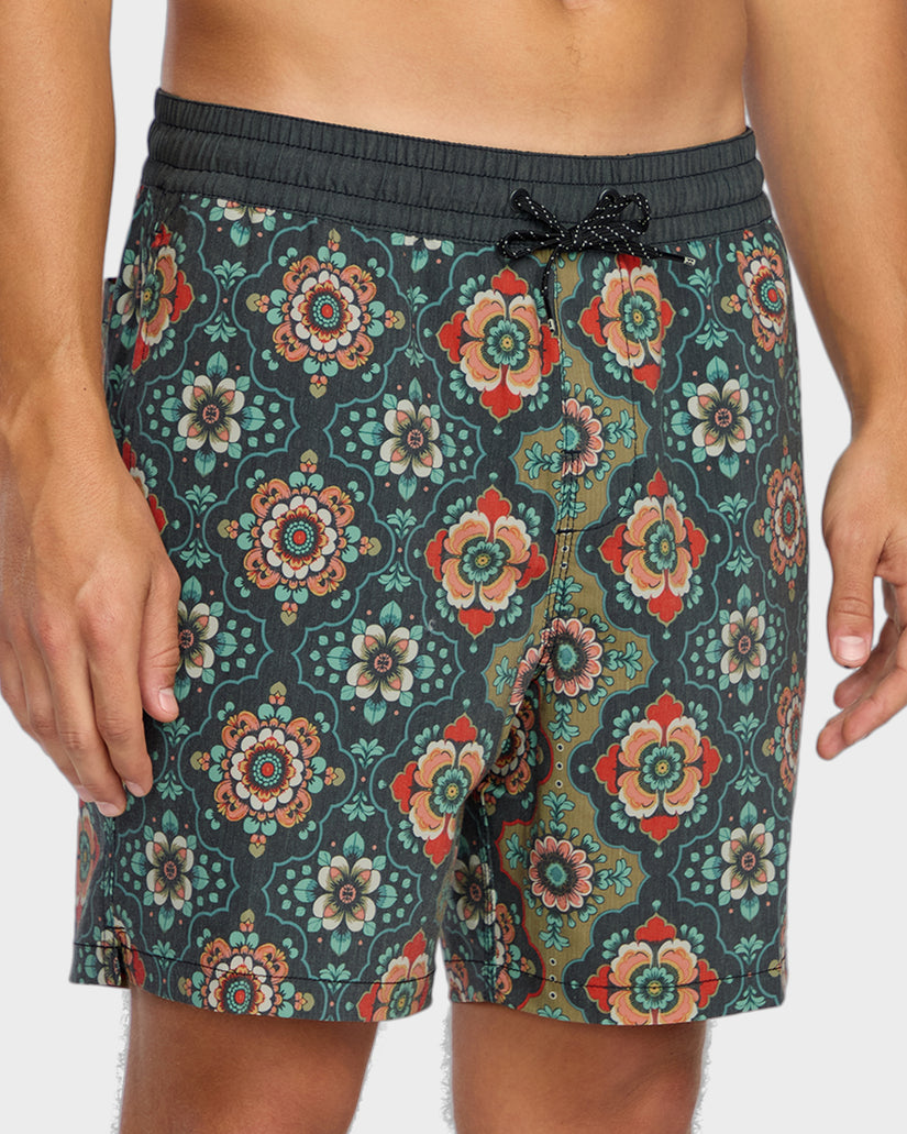 Mens Good Times Layback 16" Swim Shorts