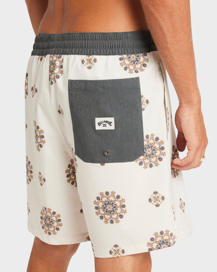 Mens Sundays Layback 17" Swim Shorts