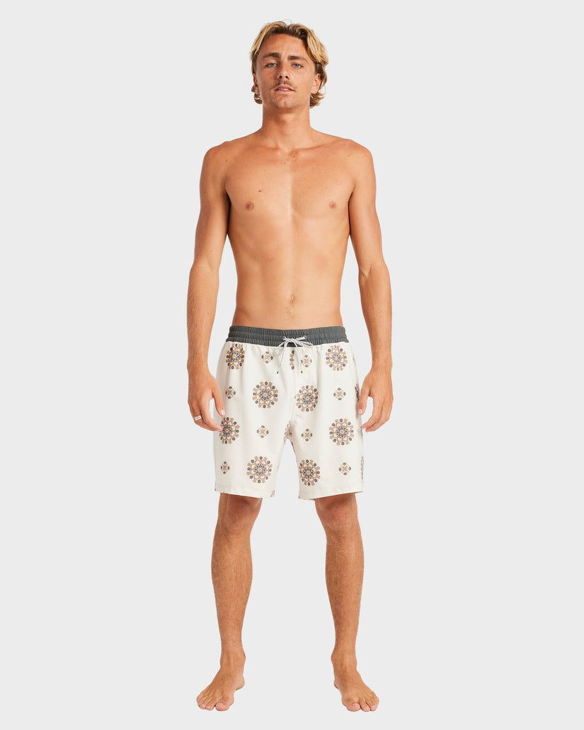 Mens Sundays Layback 17" Swim Shorts