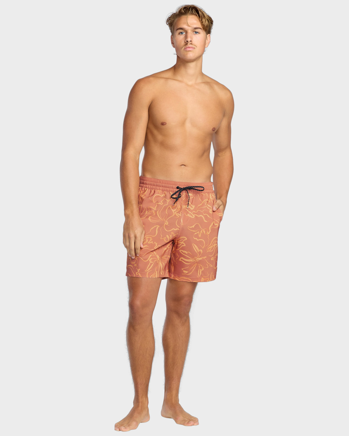 Mens Sundays Layback 17" Swim Shorts
