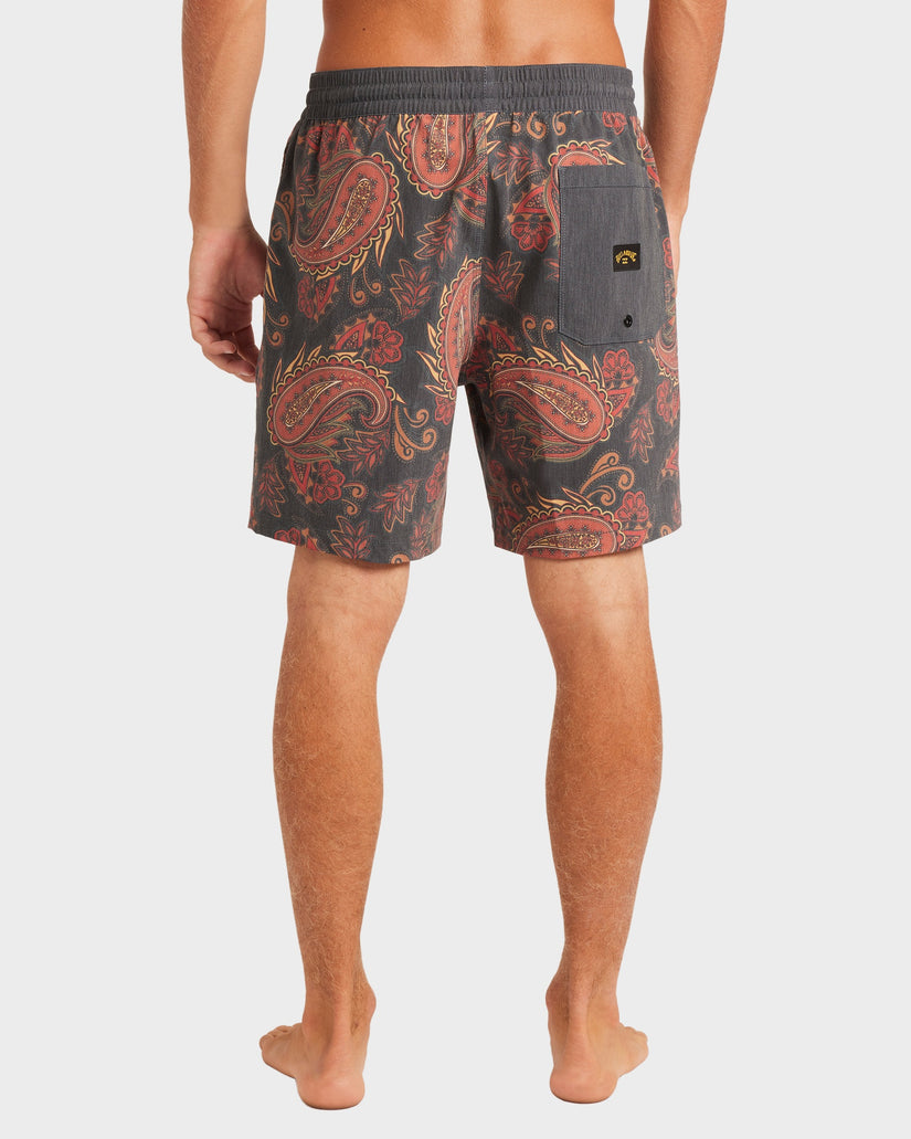 Mens Sundays Layback 17" Swim Shorts