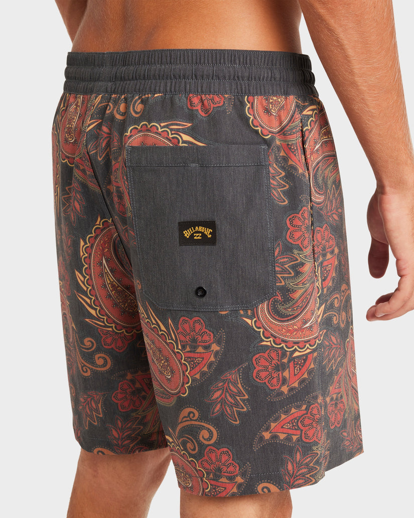 Mens Sundays Layback 17" Swim Shorts