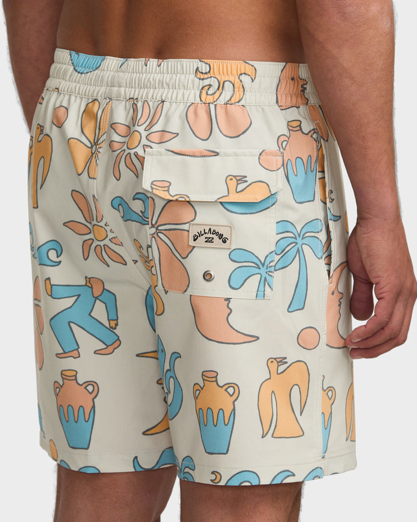 Mens Together Layback Swim Shorts