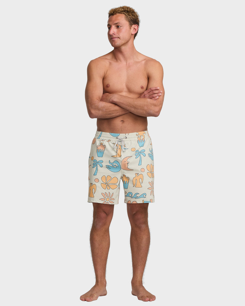 Mens Together Layback Swim Shorts