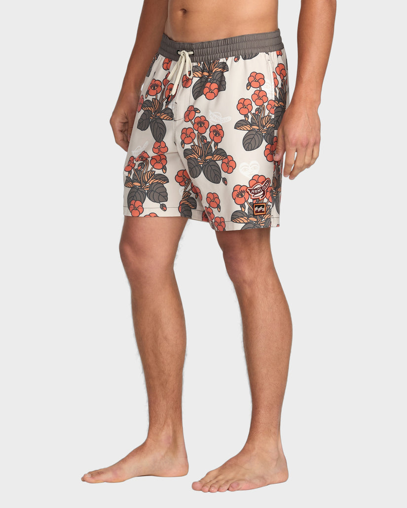 Mens Icons Layback 17" Boardshorts