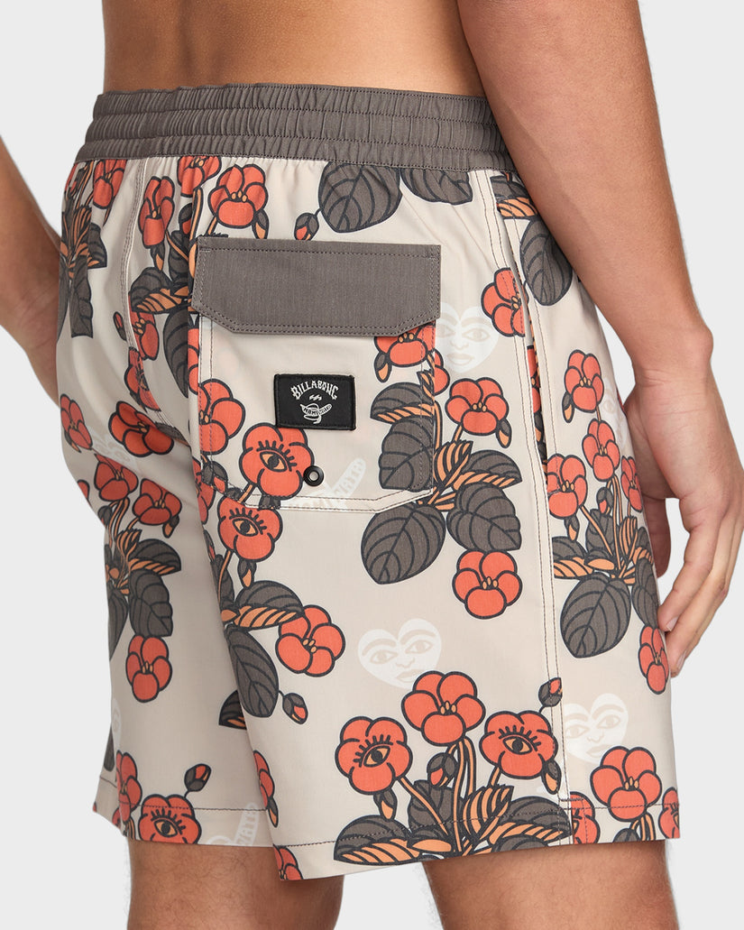 Mens Icons Layback 17" Boardshorts