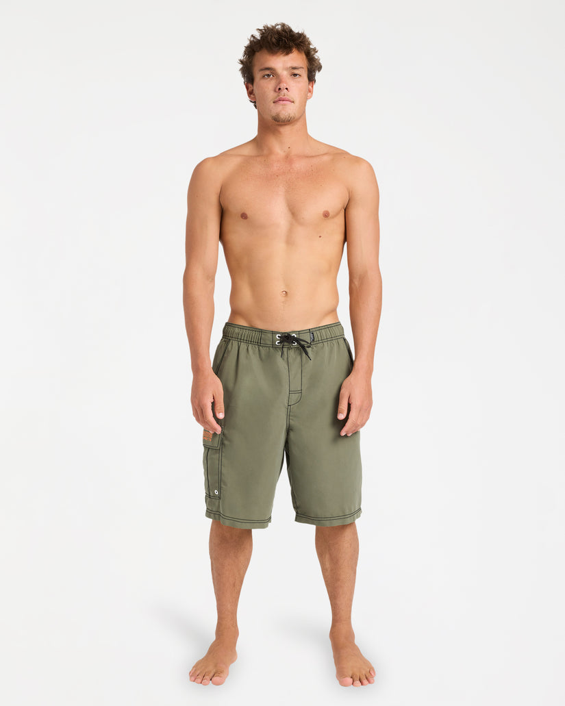 Mens Throw On 21" Boardshorts