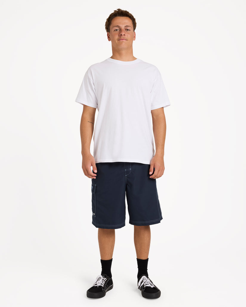 Mens Throw On 21" Boardshorts