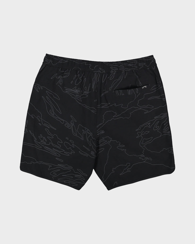 Mens Surftrek Elastic 17" Walkshorts