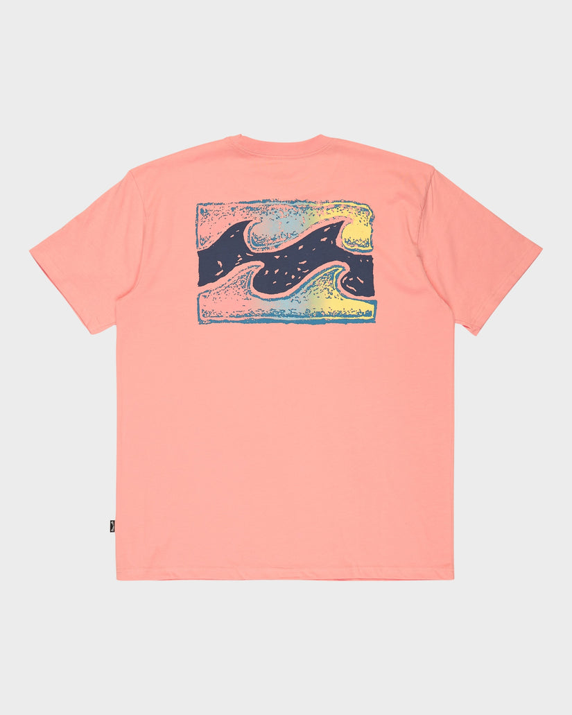 Mens Crayon Wave T-Shirt