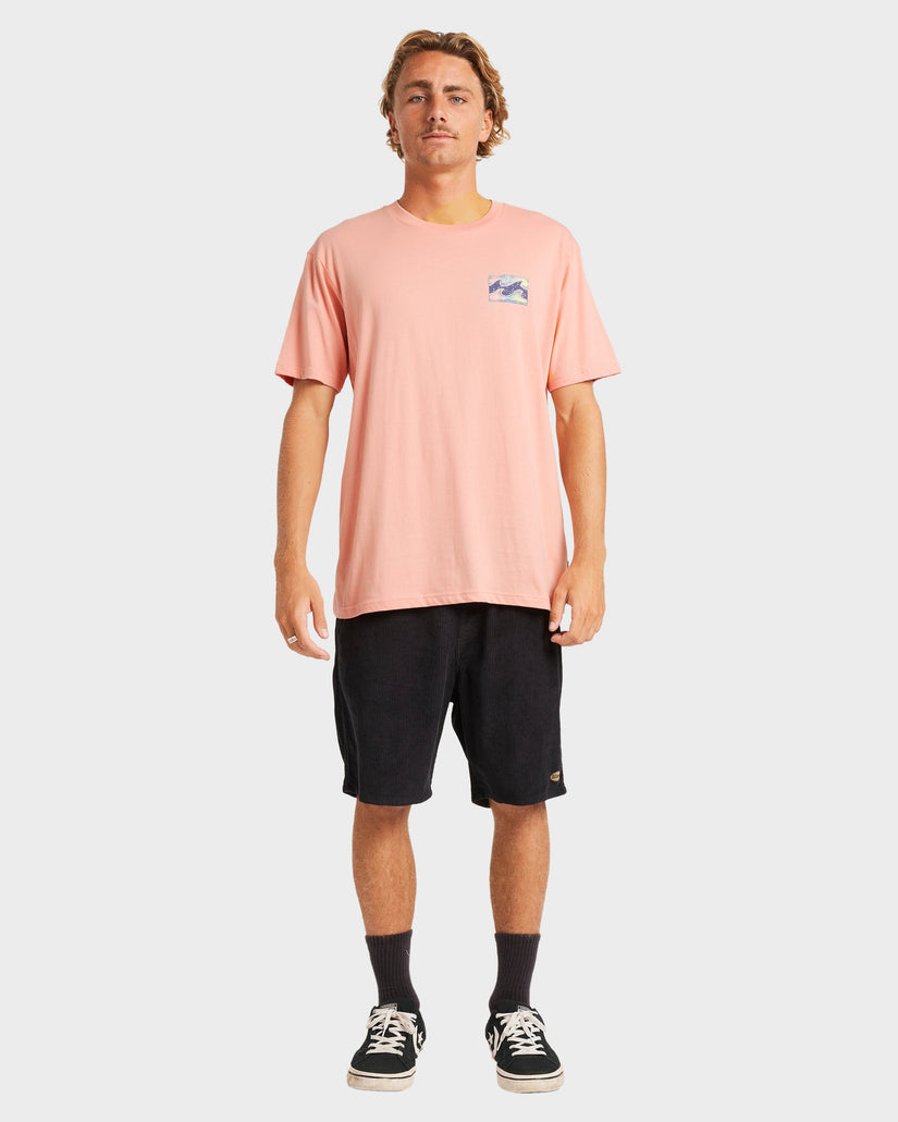 Mens Crayon Wave T-Shirt