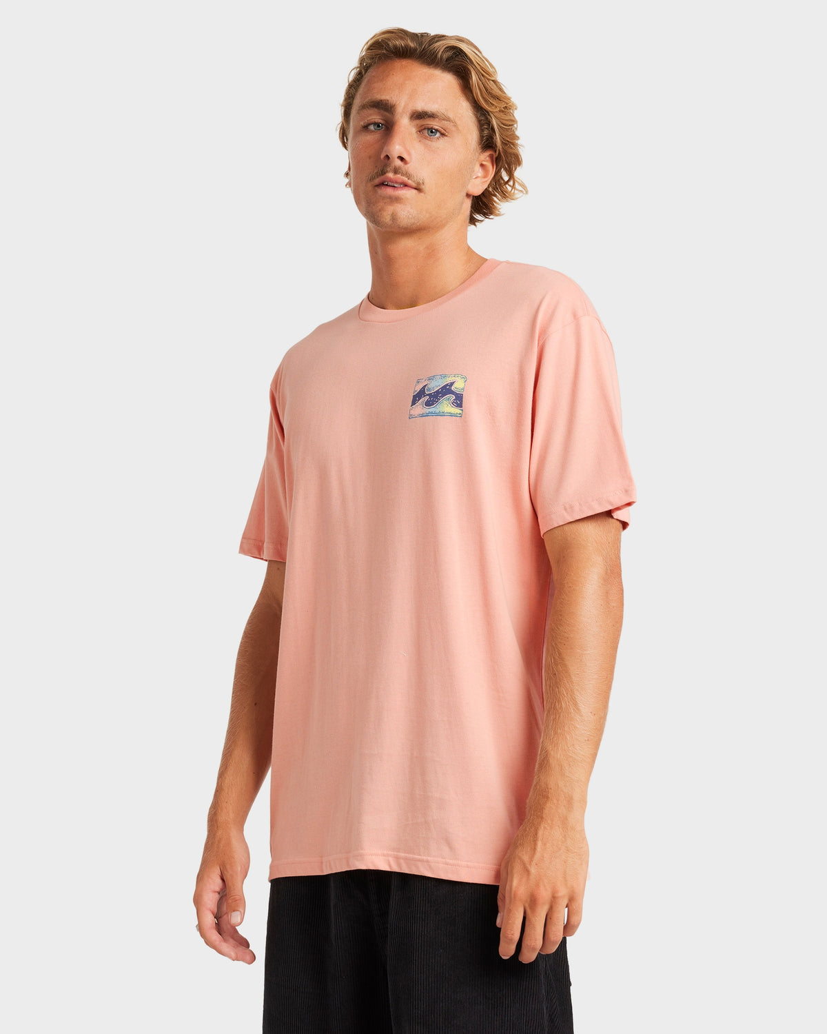 Mens Crayon Wave T-Shirt