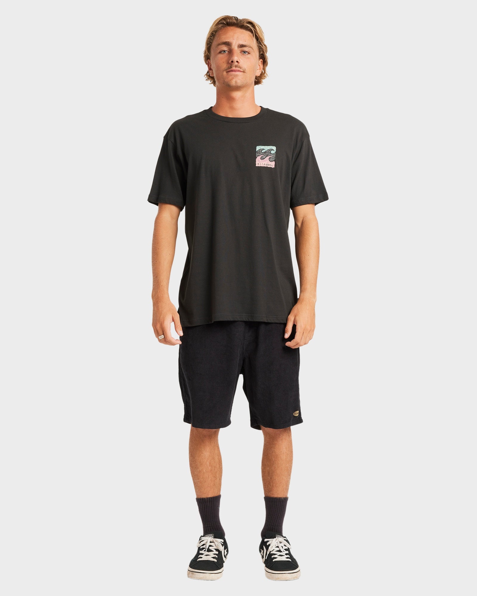 Mens Crayon Wave T-Shirt