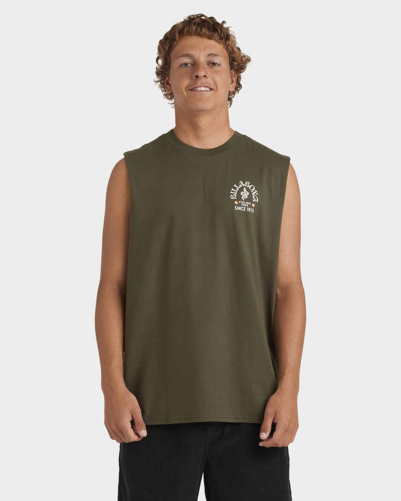 Mens Snakey Arch Tank