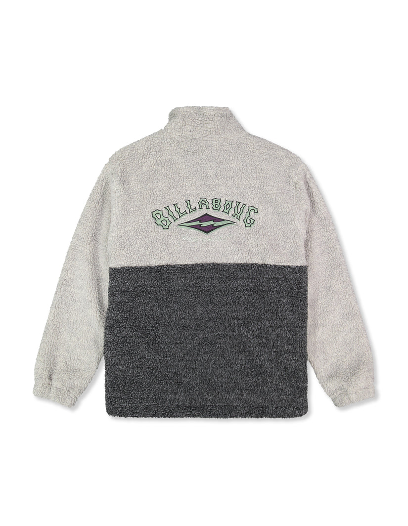 Mens Tombstone Mock Neck Fleece Top