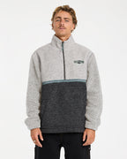 Mens Tombstone Mock Neck Fleece Top