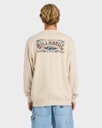 Mens Short Sands Crew Neck Fleece Top