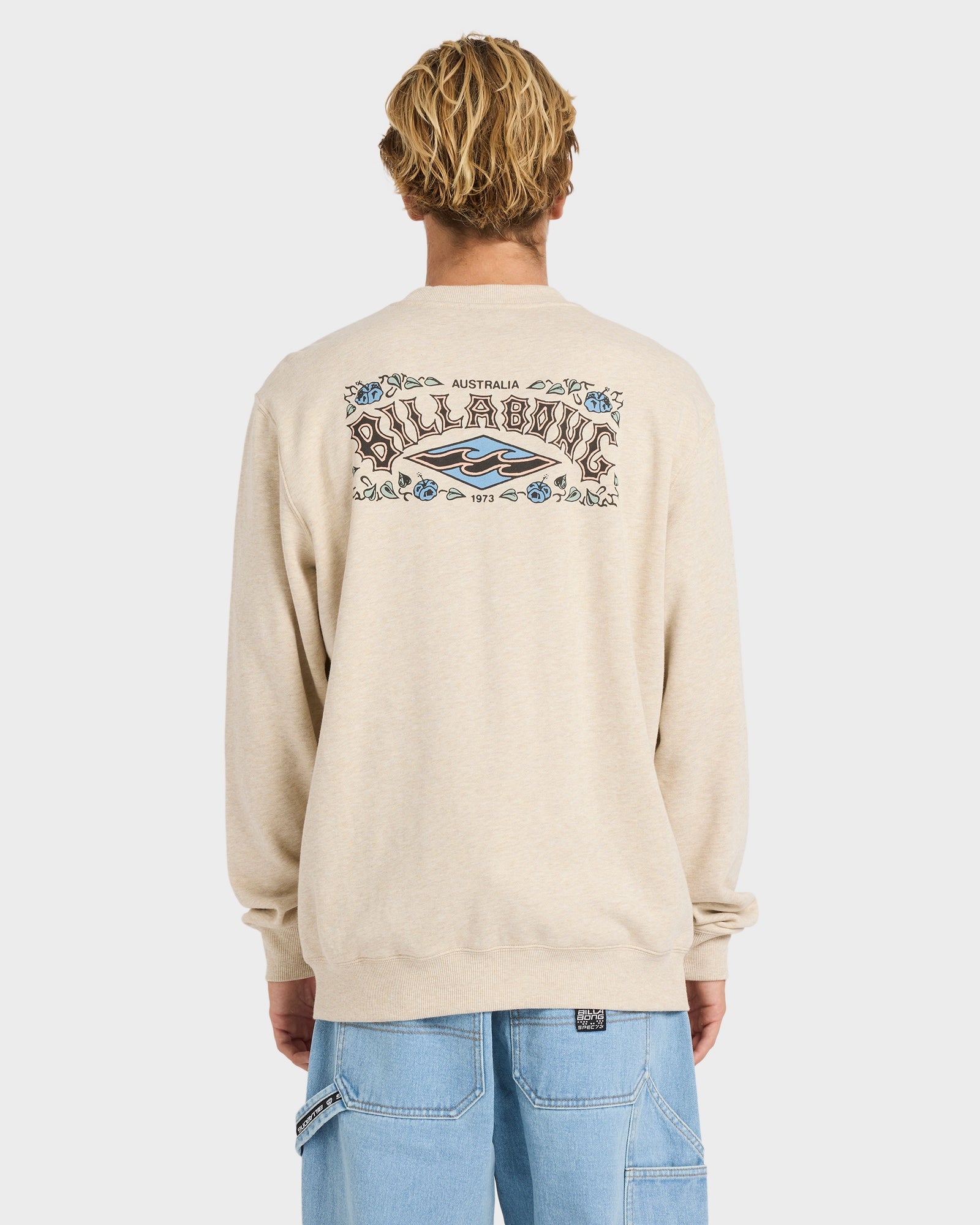Mens Short Sands Crew Neck Fleece Top