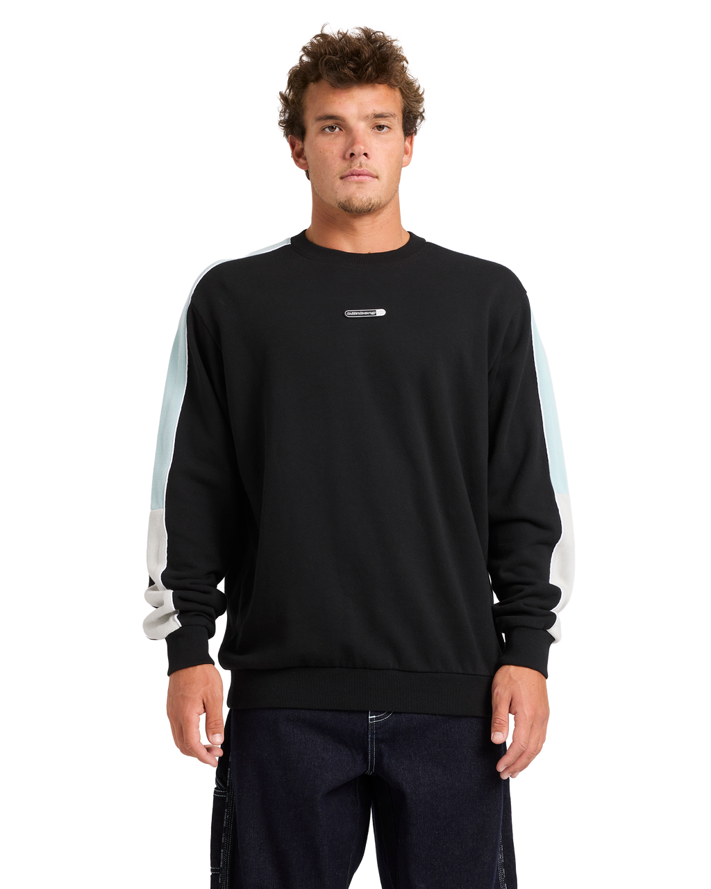 Mens Spec Bio Pill Crew Neck Fleece Top