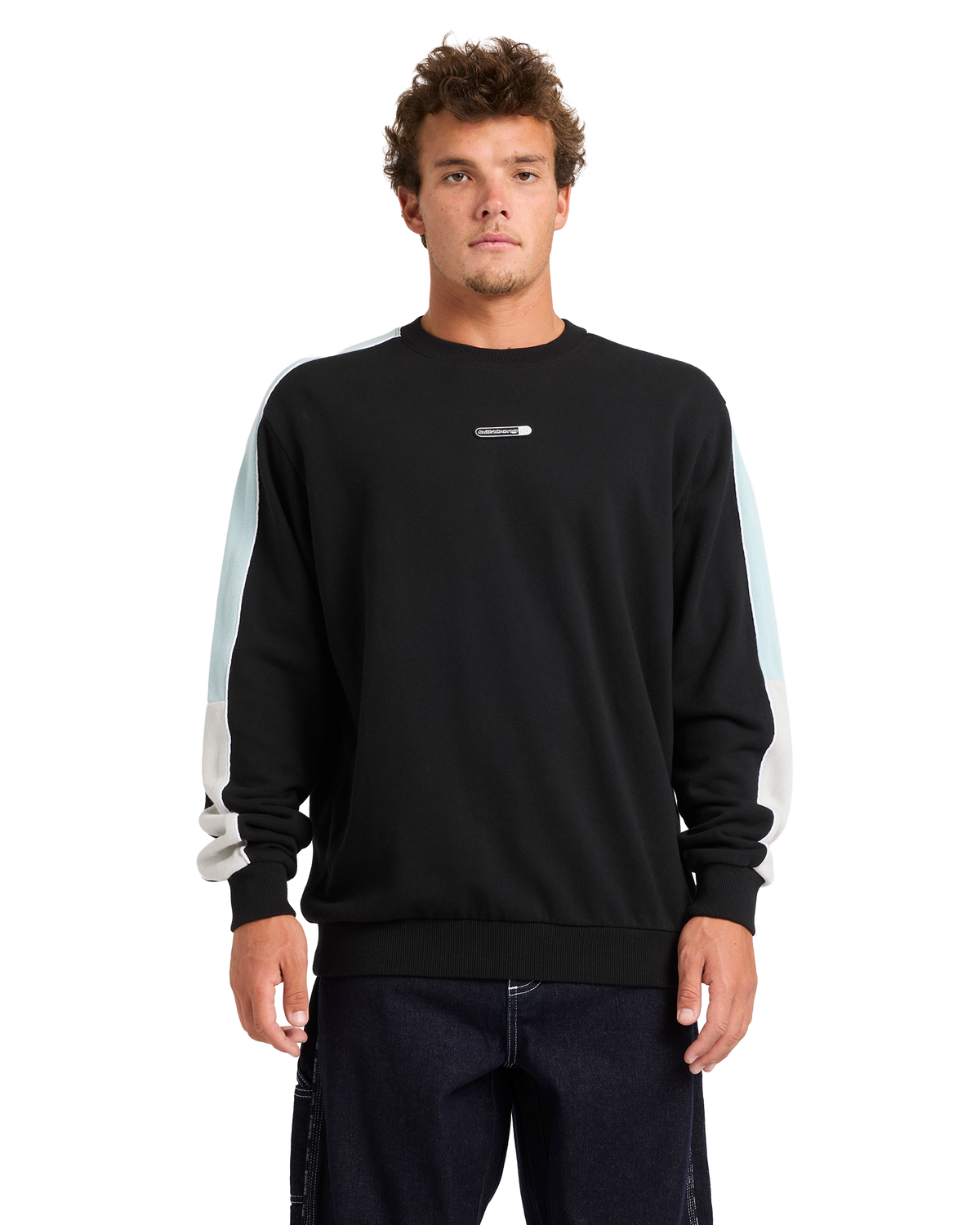 Mens Spec Bio Pill Crew Neck Fleece Top