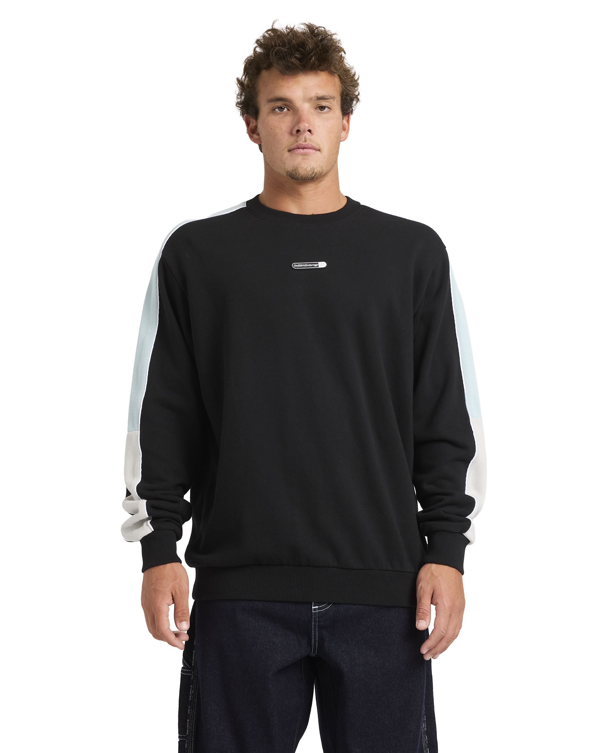 Mens Spec Bio Pill Crew Neck Fleece Top