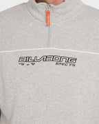 Mens Spec 73 1/4 Zip Mock Neck Fleece Top