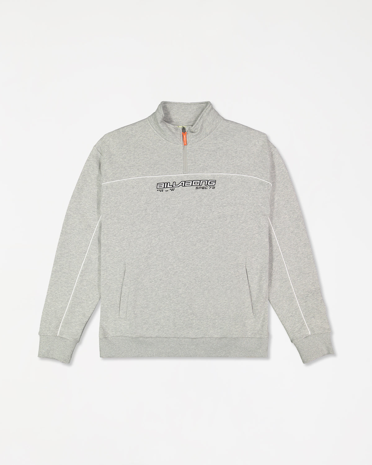 Mens Spec 73 1/4 Zip Mock Neck Fleece Top