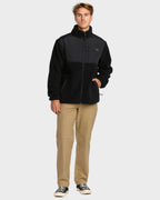 Mens Boundary Summit Mock Neck Fleece Top