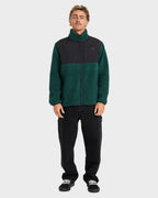 Mens Boundary Summit Mock Neck Fleece Top