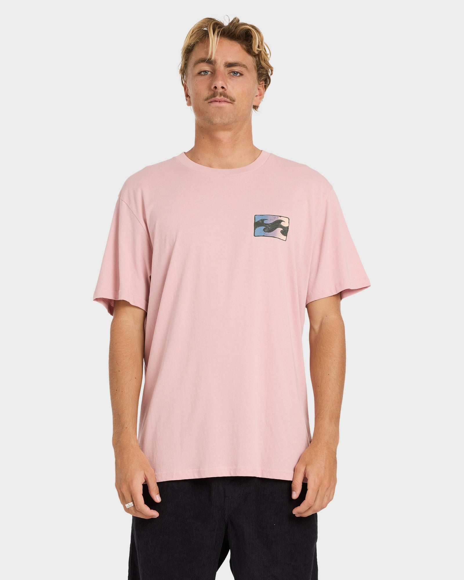 Mens Crayon Wave T-Shirt