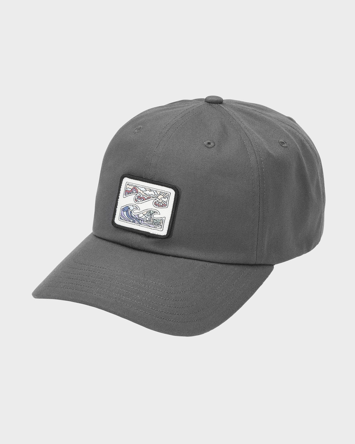 Mens Crayon Wave Baseball Cap