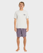 Mens Hollow Diamond Loose Fit Surf T-Shirt