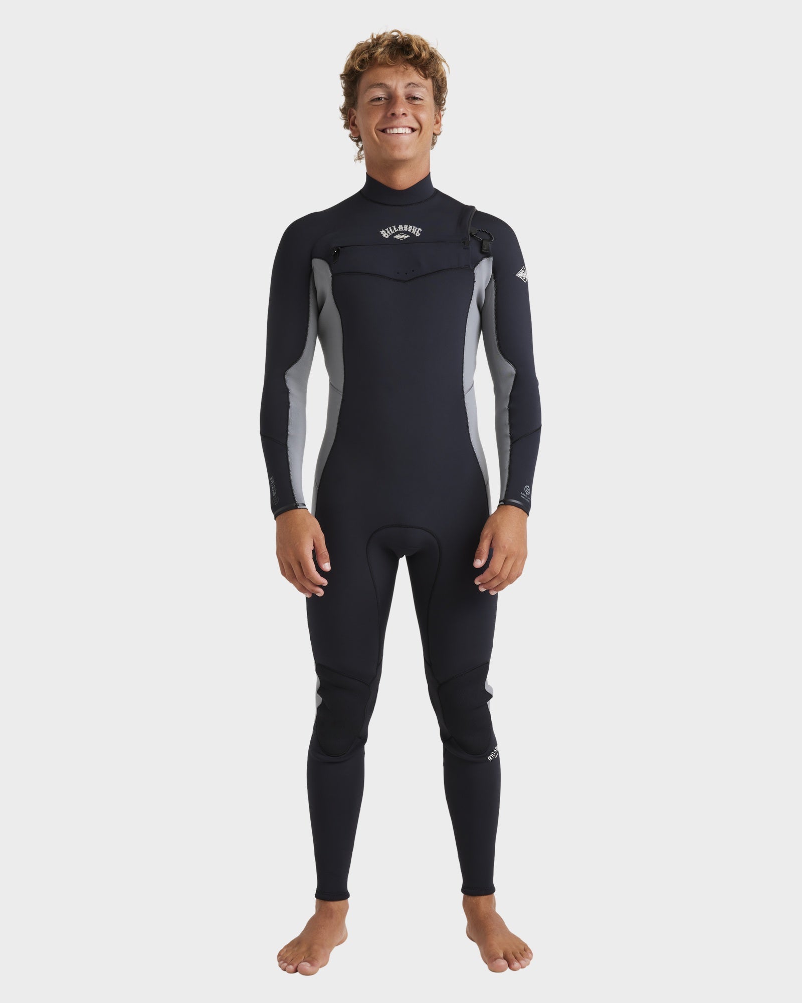 Mens 3/2mm Absolute Natural Chest Zip Wetsuit Australia