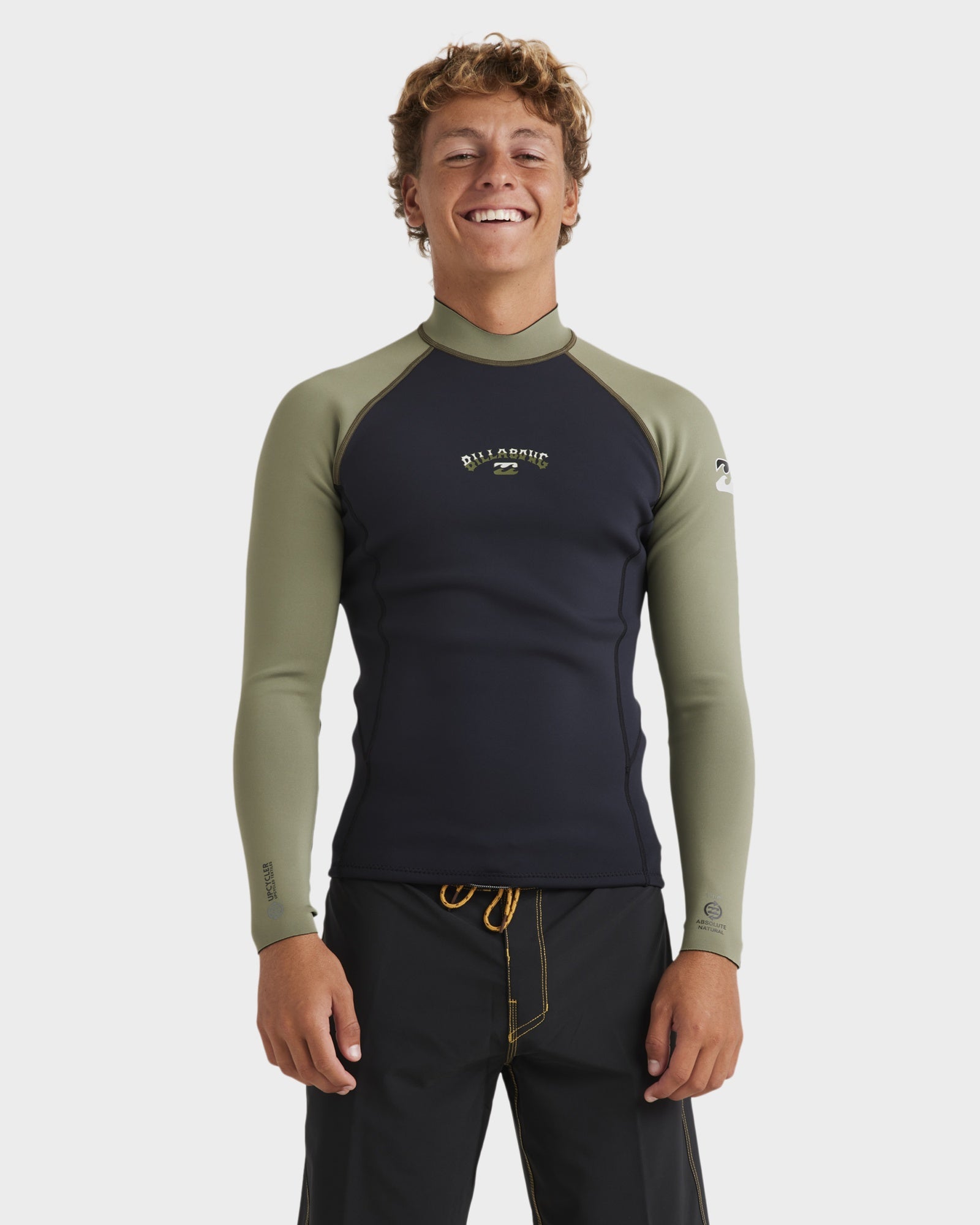 Mens Absolute Natural Chest Zip Wetsuit Australia