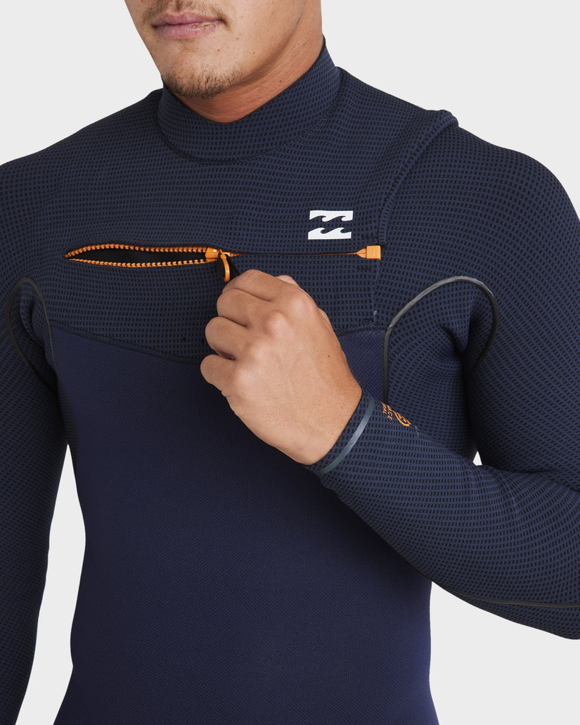 Mens 4/3mm Furnace Natural Chest Zip Wetsuit