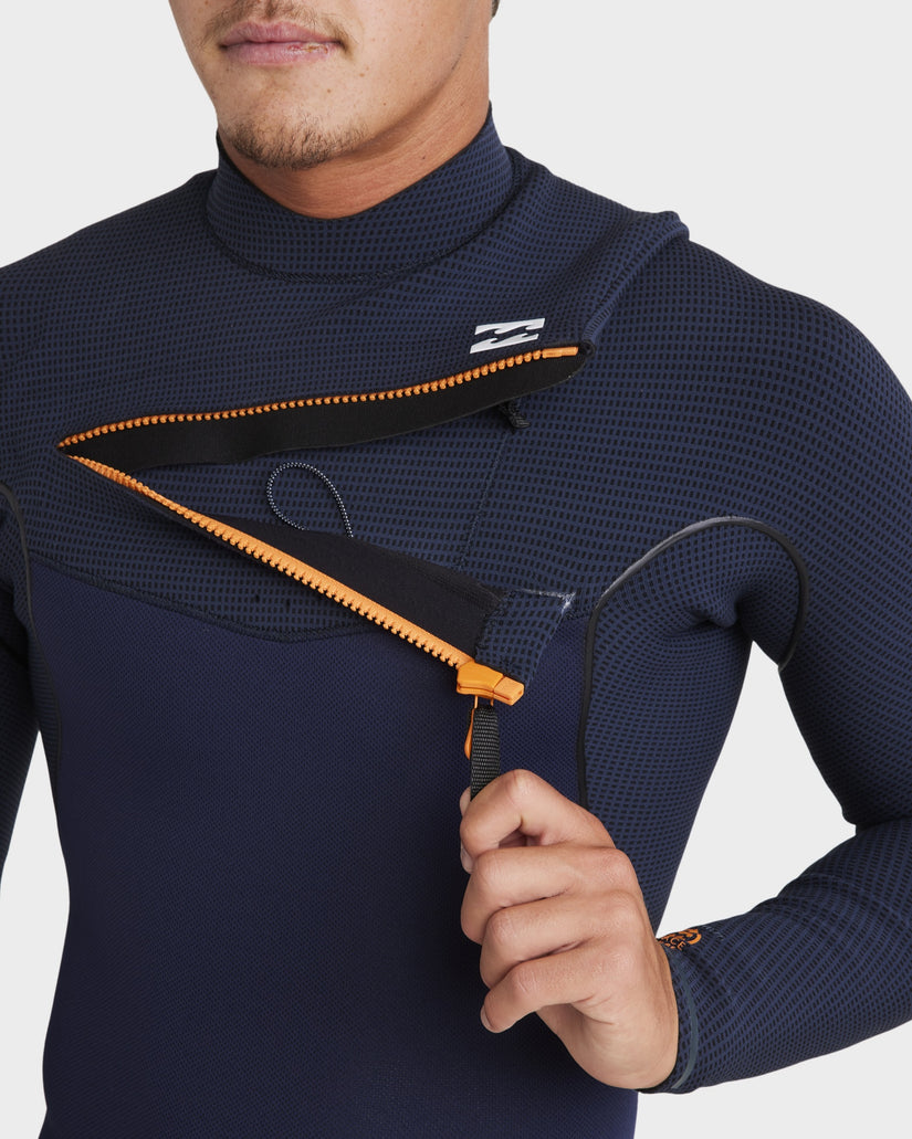 Mens 4/3mm Furnace Natural Chest Zip Wetsuit
