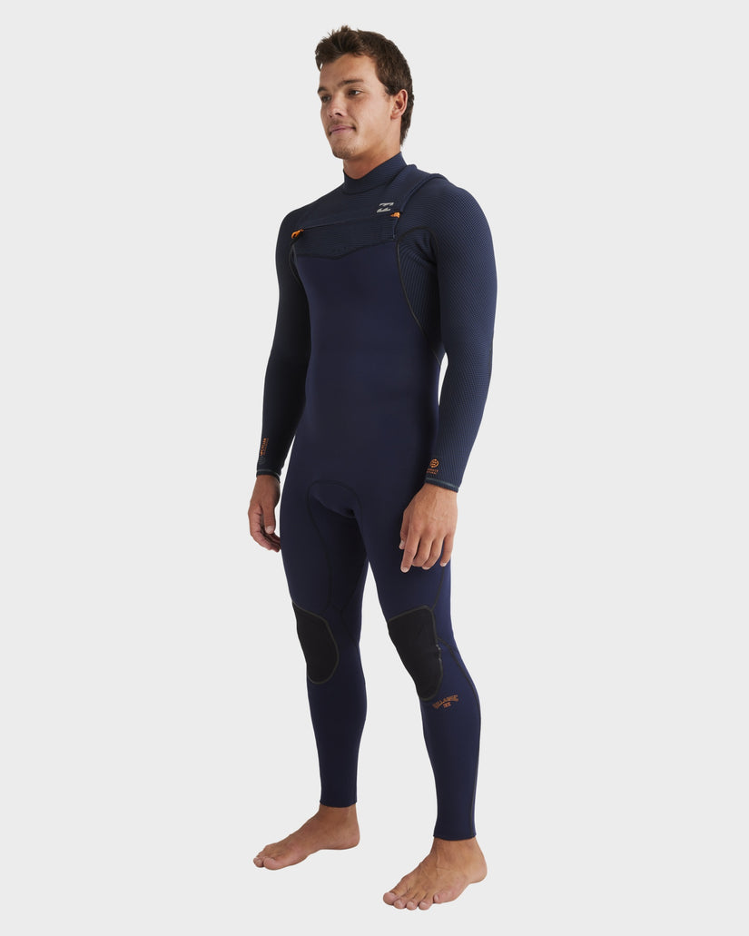 Mens 4/3mm Furnace Natural Chest Zip Wetsuit