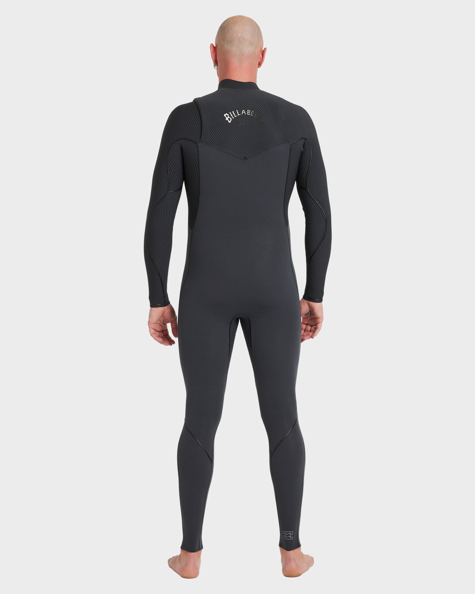 Mens 3/2mm Furnace Natural Chest Zip Wetsuit