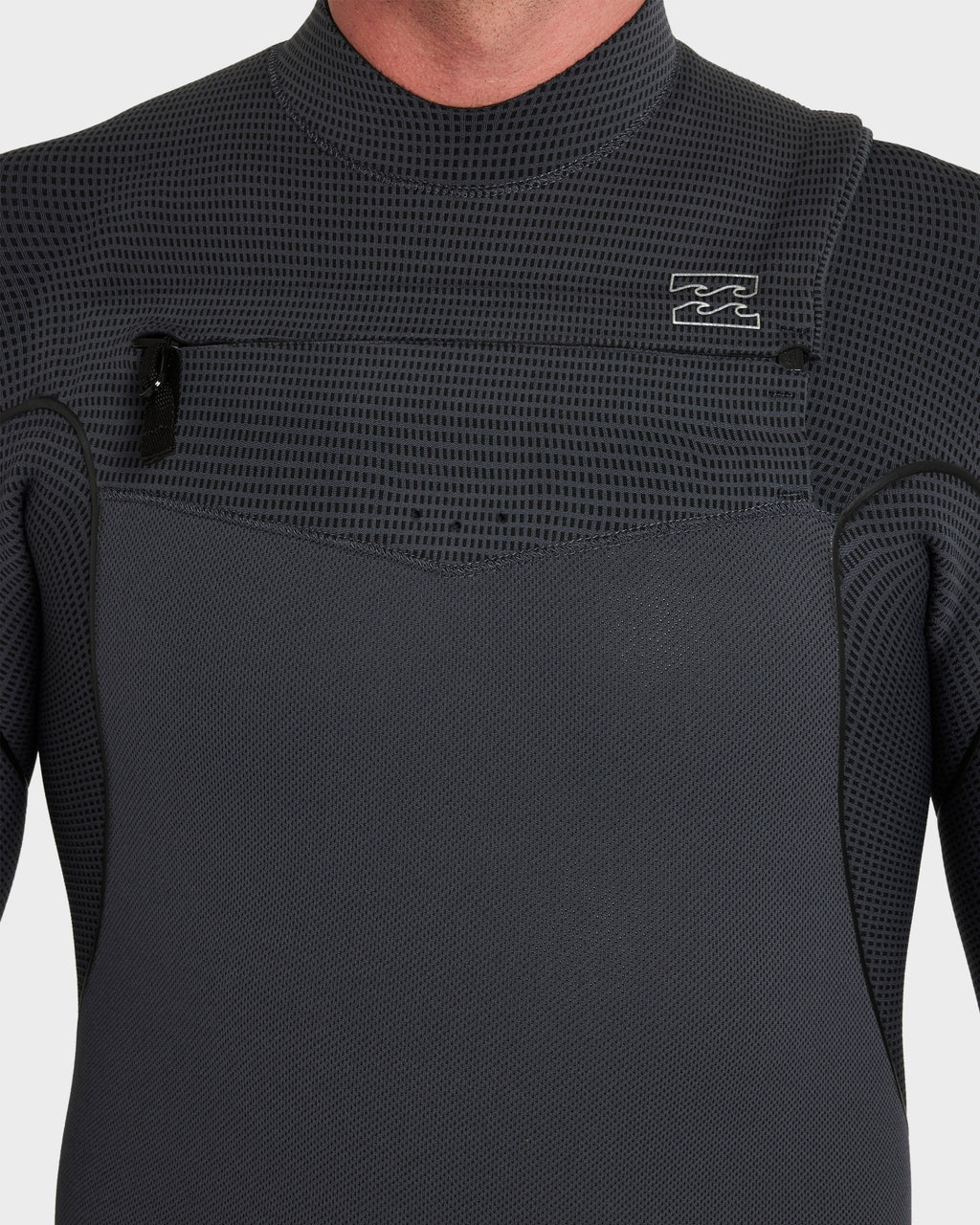 Mens 3/2mm Furnace Natural Chest Zip Wetsuit